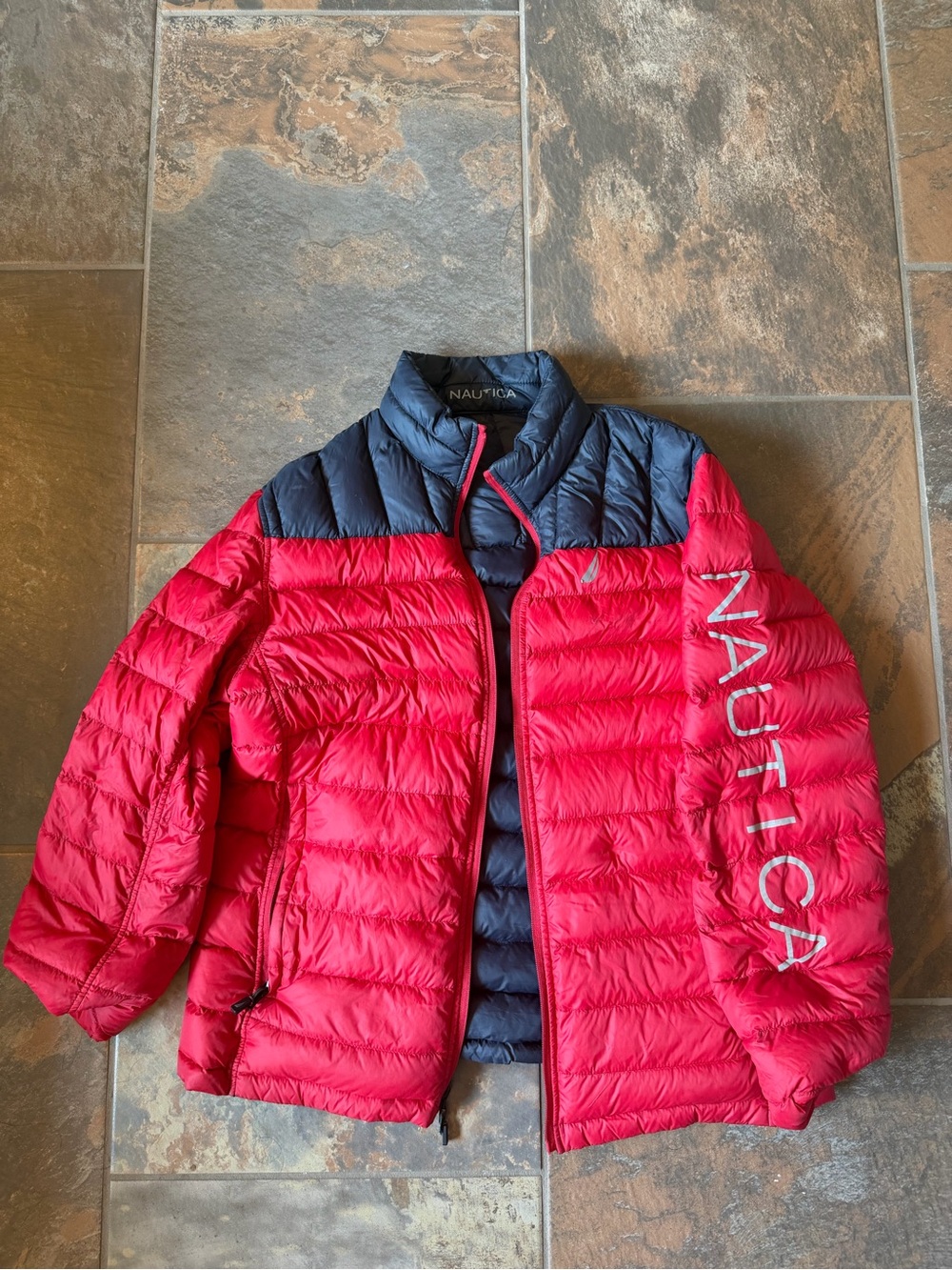 Nautica Men’s reversible puffer jackets